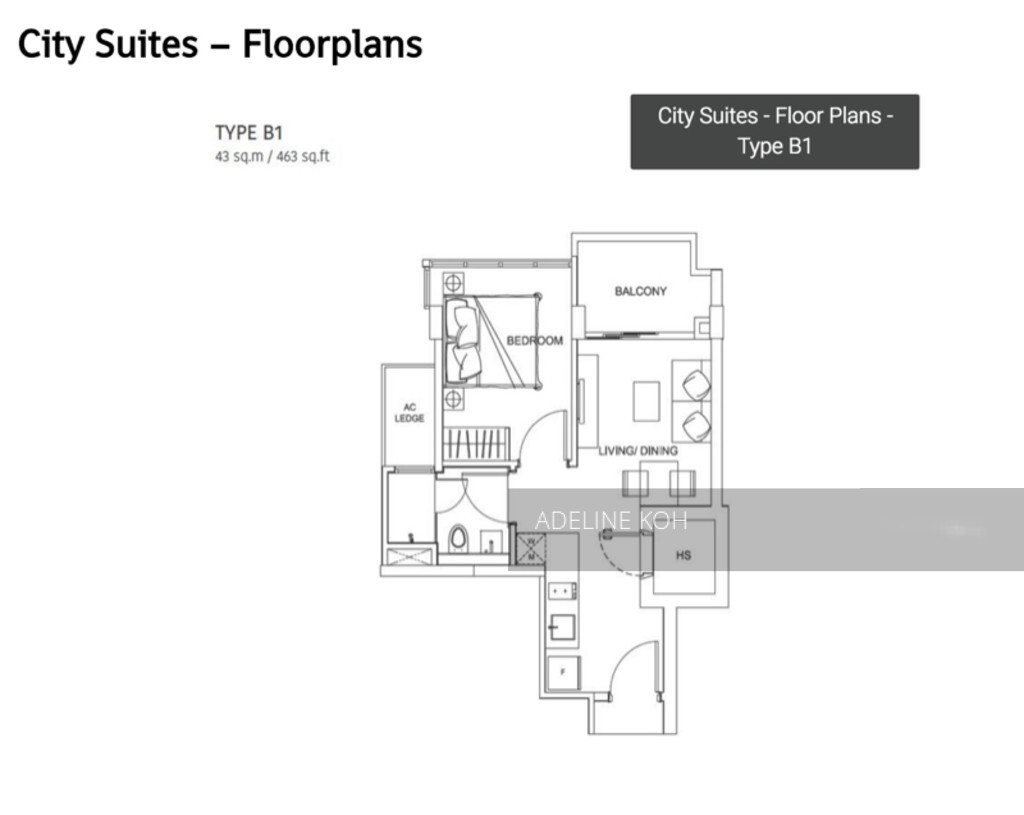 City Suites (D12), Apartment #254603691